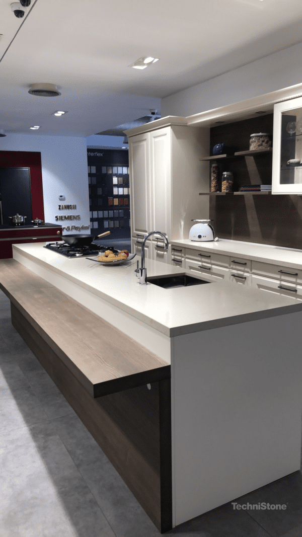 Technistone Noble Botticino Quartz - Image 2